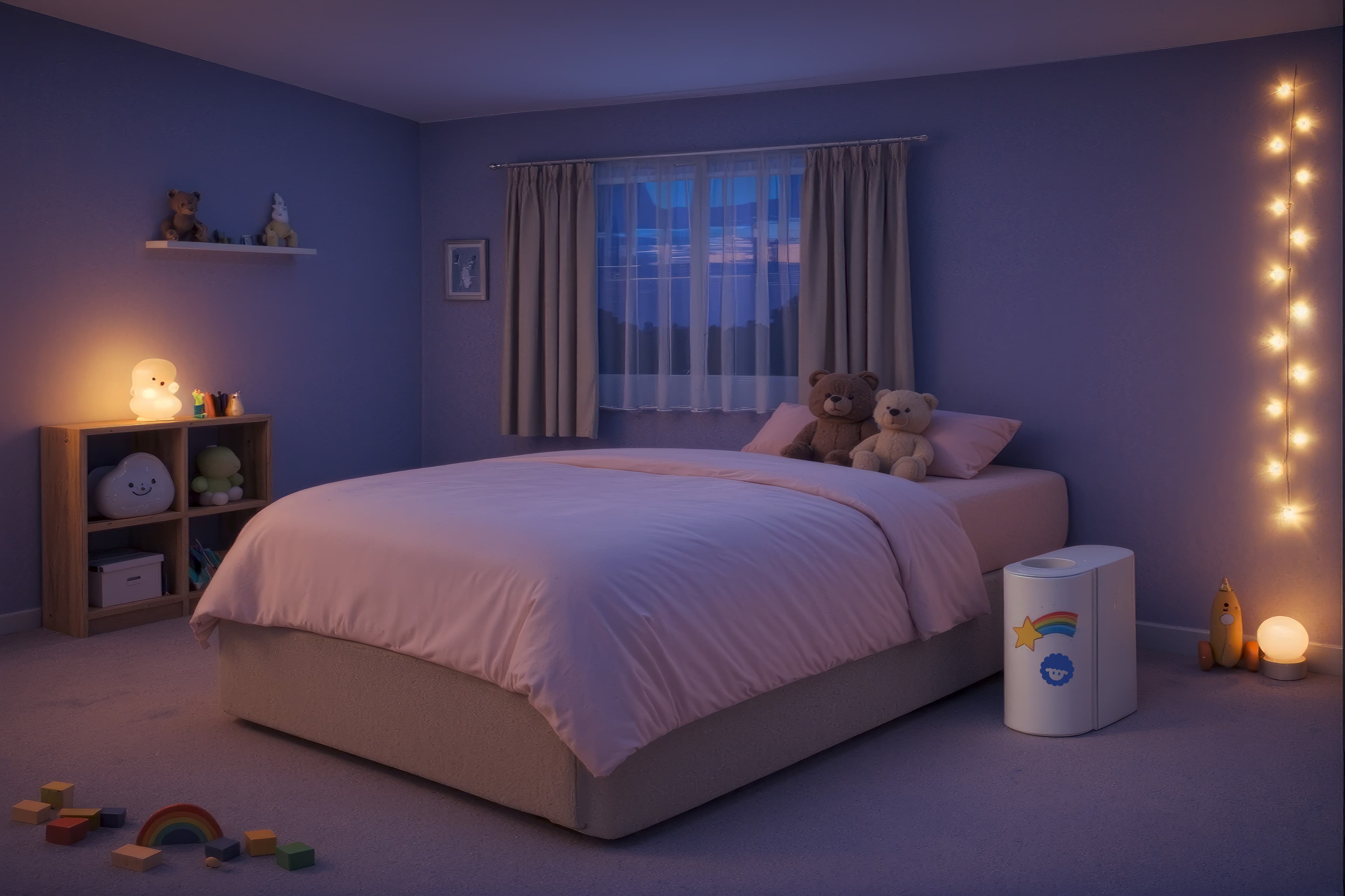 Lunio Kindermatratze im Kinderzimmer